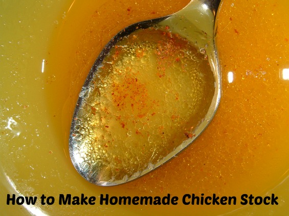 How to Make Homemade Chicken Stock