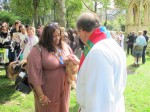 Blessing Wynston One of my patients, Wynston at the Cathedral blessing