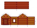Dark Log Cabin Preview Dark Log Cabin Preview