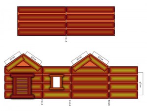 Wee Log Cabins