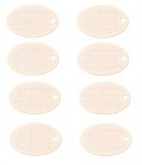 Oval Base Tags Peach Preview Oval Base Tags Peach Preview