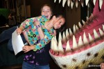 DSC_0561 It's impossible not to smile when you're this close to a dinosaur.