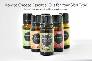 Essential Oils for Different Skin Types