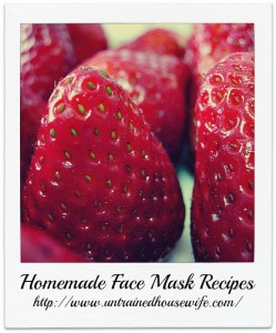 Easy Homemade Face Mask Recipes