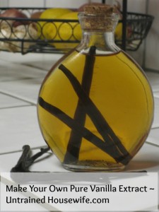 Make Your Own Pure Vanilla Extract