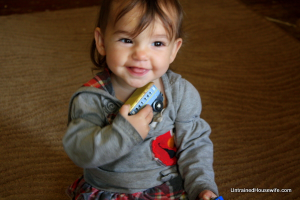 Playing on the rug together