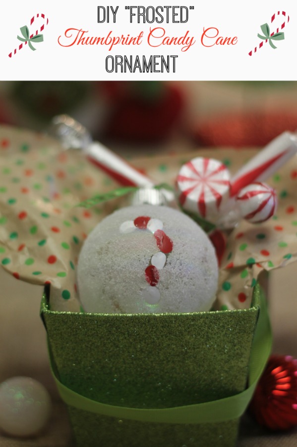 DIY Christmas Ornament: Thumbprint Keepsake