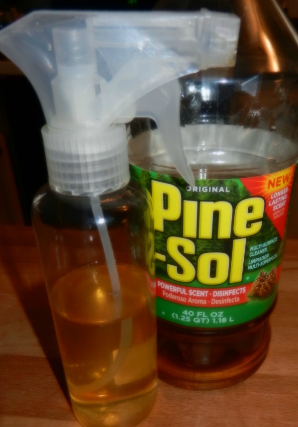 pine-sol spray