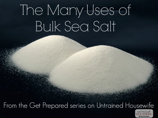 The Many Uses of Sea Salt